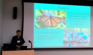 Steven Roble presents on insects of Virginia.